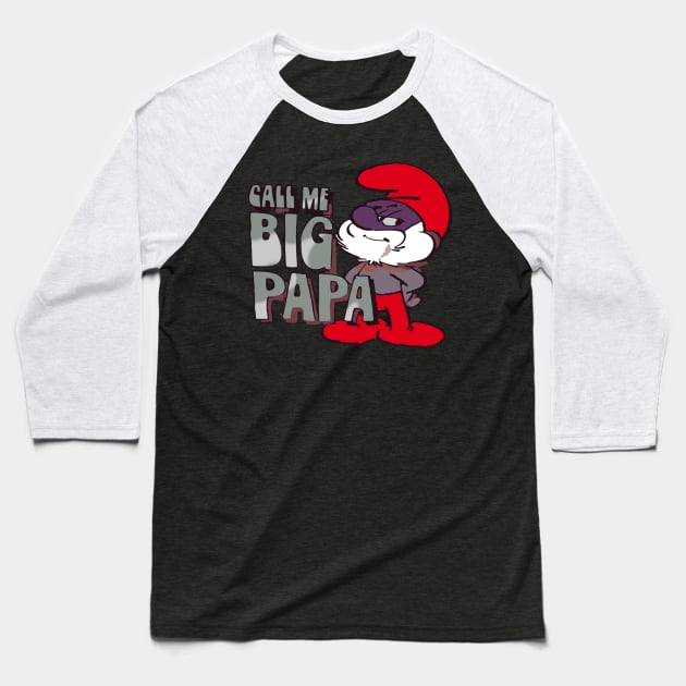 smurf Baseball T-Shirt by ANIMALLL